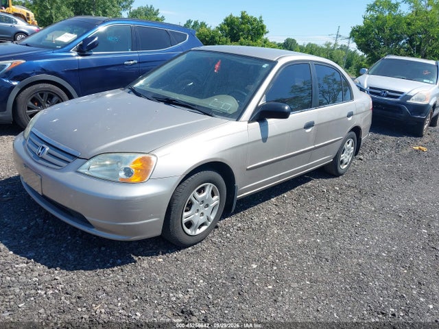 45256642 :رقم المزاد ، 2HGES16551H558448 vin ، 2001 Honda Civic Lx مزاد بيع