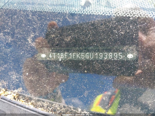 Aukcja sprzedaży 2016 Toyota Camry Le, vin: 4T1BF1FK5GU193895, numer aukcji: 45256673
