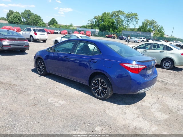 45256679 :رقم المزاد ، 2T1BURHE7EC099026 vin ، 2014 Toyota Corolla S Plus مزاد بيع