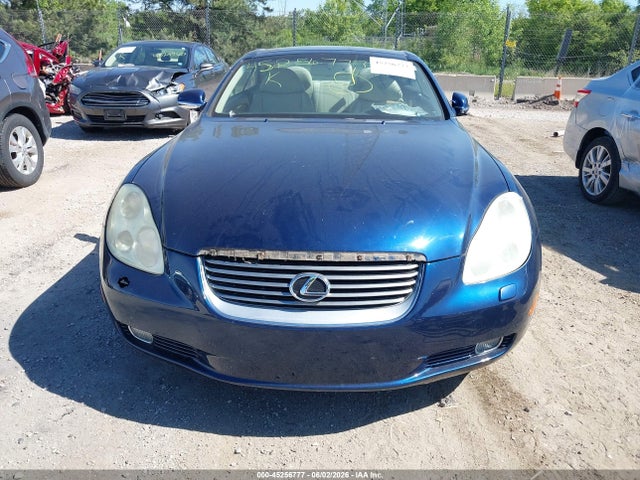 Aukcja sprzedaży 2002 Lexus Sc 430, vin: JTHFN48Y220014352, numer aukcji: 45256777