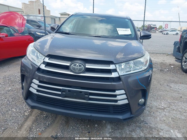 Продажа на аукционе авто 2019 Toyota Highlander Xle, vin: 5TDJZRFH4KS943536, номер лота: 45256803