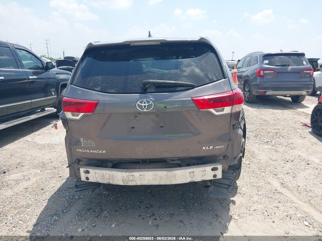 5TDJZRFH4KS943536 Toyota Highlander Xle