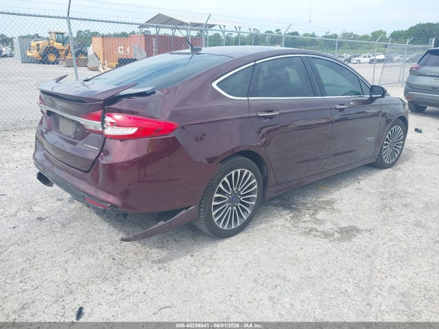 Aukcja sprzedaży 2017 Ford Fusion Energi Titanium, vin: 3FA6P0SUXHR161219, numer aukcji: 45256841