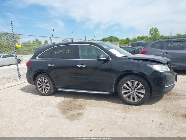 Продаж на аукціоні авто 2014 Acura Mdx Technology Package, vin: 5FRYD4H44EB013816, номер лоту: 45256955