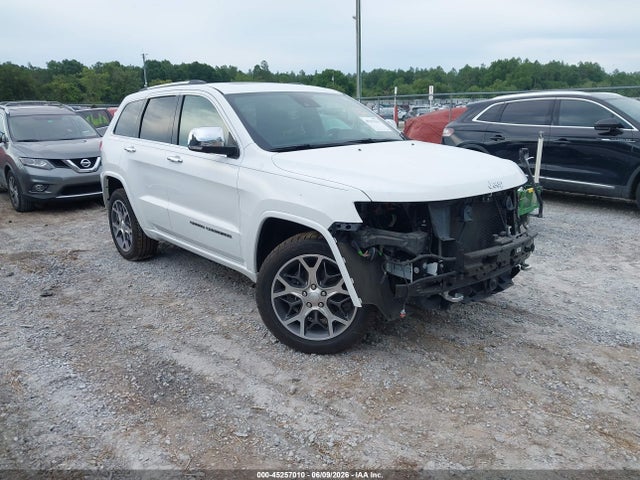 2019 Jeep Grand Cherokee Overland 4x2 მანქანა იყიდება აუქციონზე, vin: 1C4RJECG3KC556654, აუქციონის ნომერი: 45257010