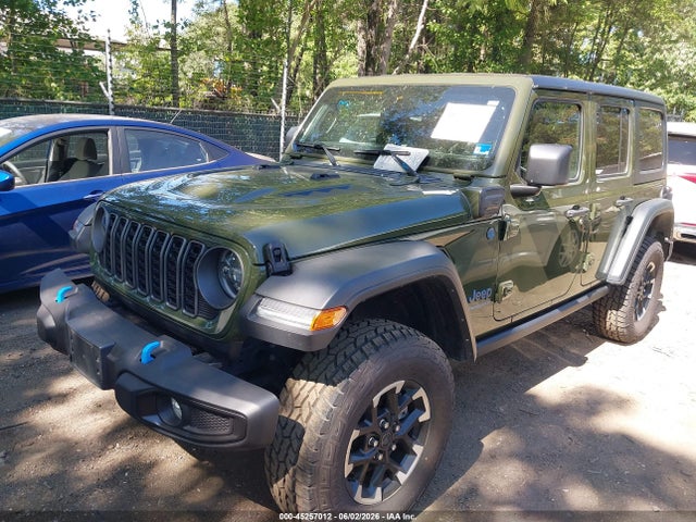 2024 Jeep Wrangler 4xe Rubicon 4xe მანქანა იყიდება აუქციონზე, vin: 1C4RJXR65RW272025, აუქციონის ნომერი: 45257012