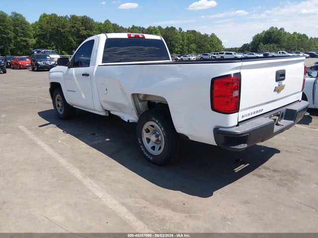 45257090 :رقم المزاد ، 1GCNCNEH6GZ177280 vin ، 2016 Chevrolet Silverado 1500 Wt مزاد بيع