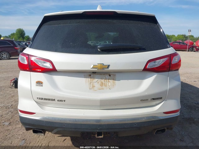 2018 Chevrolet Equinox Premier მანქანა იყიდება აუქციონზე, vin: 2GNAXWEX1J6330075, აუქციონის ნომერი: 45257126