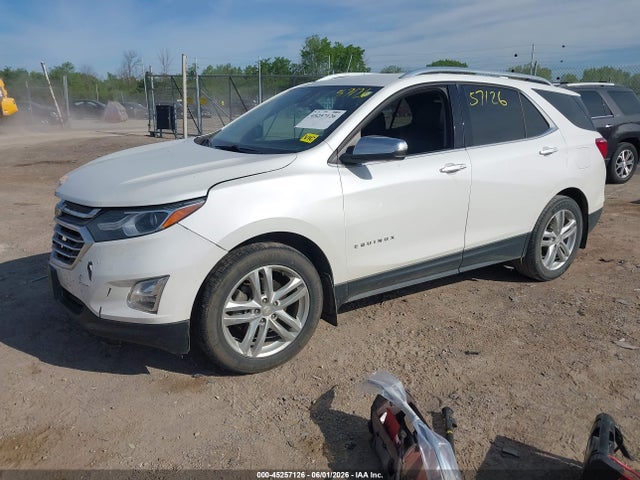 2018 Chevrolet Equinox Premier მანქანა იყიდება აუქციონზე, vin: 2GNAXWEX1J6330075, აუქციონის ნომერი: 45257126