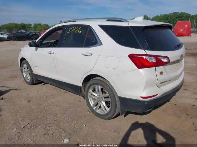 2018 Chevrolet Equinox Premier მანქანა იყიდება აუქციონზე, vin: 2GNAXWEX1J6330075, აუქციონის ნომერი: 45257126