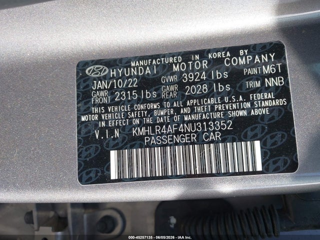 Hyundai Elantra N Line 2022 KMHLR4AF4NU313352 Image 9
