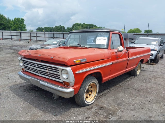 1969 Ford F100 მანქანა იყიდება აუქციონზე, vin: F10ACF13832, აუქციონის ნომერი: 45257160