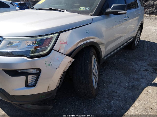 2018 Ford Explorer Xlt მანქანა იყიდება აუქციონზე, vin: 1FM5K8D82JGB91195, აუქციონის ნომერი: 45257200