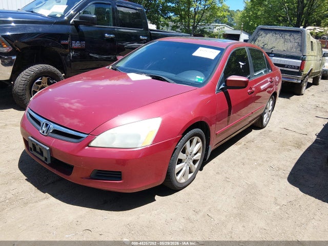 45257252 :رقم المزاد ، 1HGCM66557A015347 vin ، 2007 Honda Accord 3.0 Ex مزاد بيع