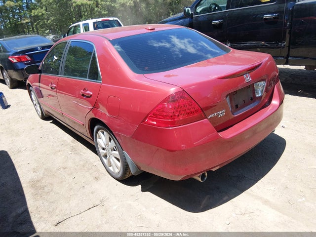 45257252 :رقم المزاد ، 1HGCM66557A015347 vin ، 2007 Honda Accord 3.0 Ex مزاد بيع