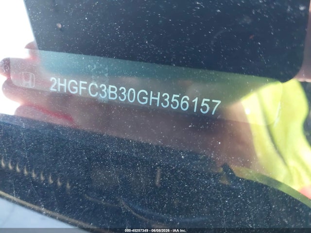 Aukcja sprzedaży 2016 Honda Civic Ex-t, vin: 2HGFC3B30GH356157, numer aukcji: 45257349