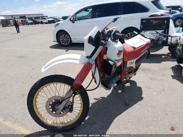 1984 Yamaha Xt600 მანქანა იყიდება აუქციონზე, vin: JYA49N009EA000158, აუქციონის ნომერი: 45257367