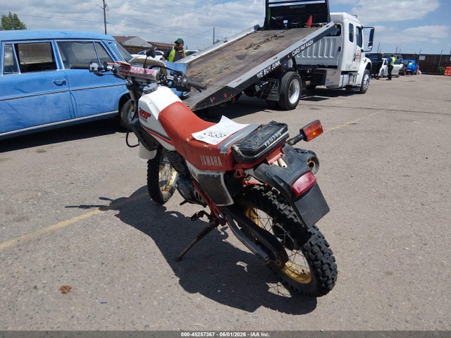 1984 Yamaha Xt600 მანქანა იყიდება აუქციონზე, vin: JYA49N009EA000158, აუქციონის ნომერი: 45257367