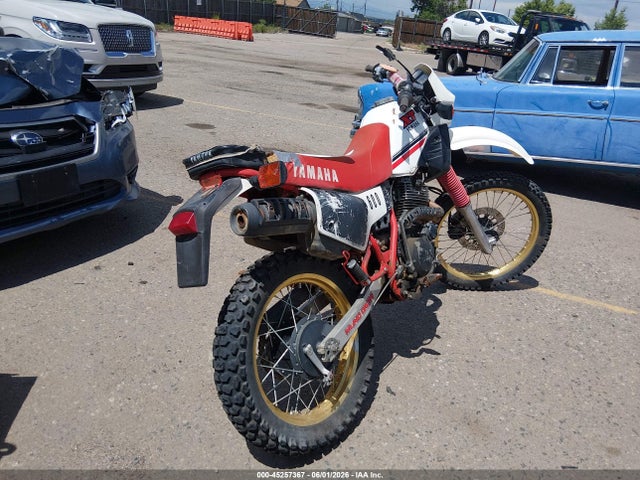 1984 Yamaha Xt600 მანქანა იყიდება აუქციონზე, vin: JYA49N009EA000158, აუქციონის ნომერი: 45257367
