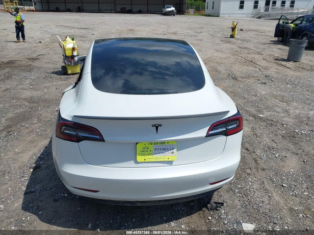 45257368 :رقم المزاد ، 5YJ3E1EBXNF328579 vin ، 2022 Tesla Model 3 Long Range Dual Motor All-wheel Drive مزاد بيع