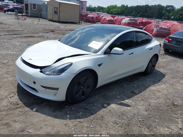 45257368 :رقم المزاد ، 5YJ3E1EBXNF328579 vin ، 2022 Tesla Model 3 Long Range Dual Motor All-wheel Drive مزاد بيع