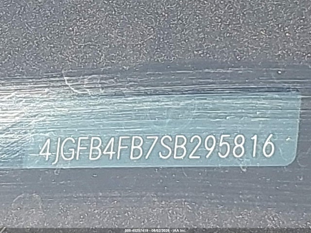 45257419 :رقم المزاد ، 4JGFB4FB7SB295816 vin ، 2025 Mercedes-benz Gle 350 4matic مزاد بيع