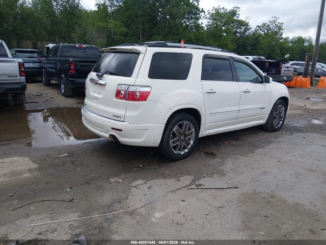 Продаж на аукціоні авто 2012 Gmc Acadia Denali, vin: 1GKKVTED5CJ188170, номер лоту: 45257445