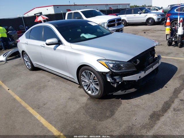 2019 Genesis G80 3.8 მანქანა იყიდება აუქციონზე, vin: KMHGN4JE6KU300229, აუქციონის ნომერი: 45257451