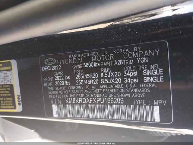 Hyundai Ioniq 5 Limited 2023 KM8KRDAFXPU166209 Image 9
