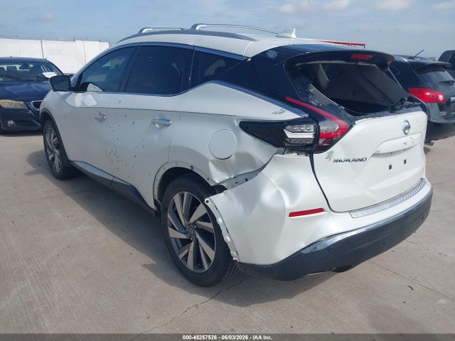 5N1AZ2CJ7LN134596 Nissan Murano Sl Fwd