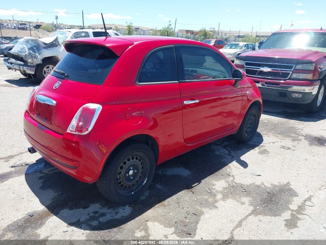 45257592 :رقم المزاد ، 3C3CFFAR5FT607829 vin ، 2015 Fiat 500 Pop مزاد بيع