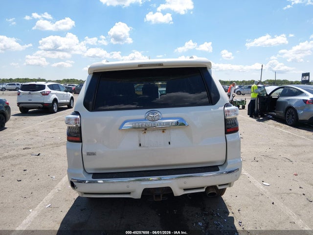 Aukcja sprzedaży 2016 Toyota 4runner Limited, vin: JTEBU5JR0G5405078, numer aukcji: 45257658