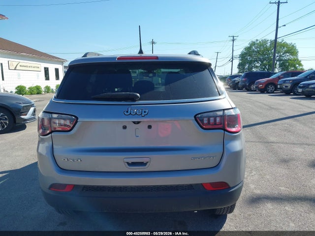2019 Jeep Compass Sport 4x4 მანქანა იყიდება აუქციონზე, vin: 3C4NJDAB9KT620006, აუქციონის ნომერი: 45257703