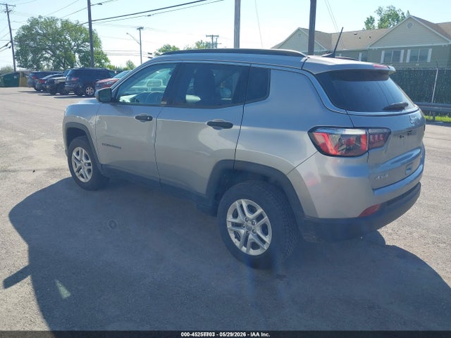 2019 Jeep Compass Sport 4x4 მანქანა იყიდება აუქციონზე, vin: 3C4NJDAB9KT620006, აუქციონის ნომერი: 45257703