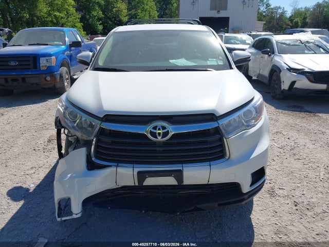 Продаж на аукціоні авто 2015 Toyota Highlander Le Plus V6, vin: 5TDBKRFH9FS145631, номер лоту: 45257710