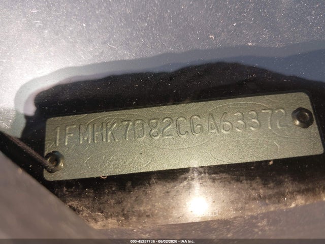 Aukcja sprzedaży 2012 Ford Explorer Xlt, vin: 1FMHK7D82CGA63372, numer aukcji: 45257736