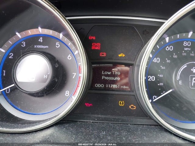 45257797 :رقم المزاد ، 5NPEC4AC8CH350819 vin ، 2012 Hyundai Sonata Limited مزاد بيع