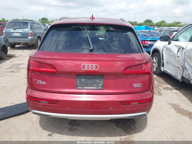 Aukcja sprzedaży 2018 Audi Q5 2.0t Premium/2.0t Tech Premium, vin: WA1BNAFY8J2152394, numer aukcji: 45257822