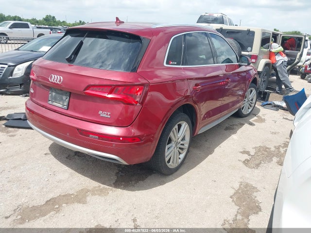 Aukcja sprzedaży 2018 Audi Q5 2.0t Premium/2.0t Tech Premium, vin: WA1BNAFY8J2152394, numer aukcji: 45257822