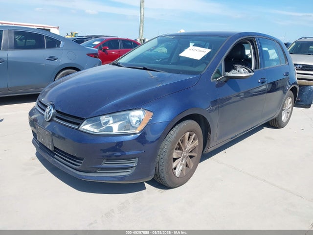 45257899 :رقم المزاد ، 3VW217AU9FM039818 vin ، 2015 Volkswagen Golf Tsi S 4-door مزاد بيع