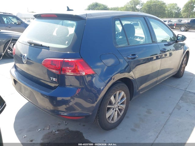 45257899 :رقم المزاد ، 3VW217AU9FM039818 vin ، 2015 Volkswagen Golf Tsi S 4-door مزاد بيع