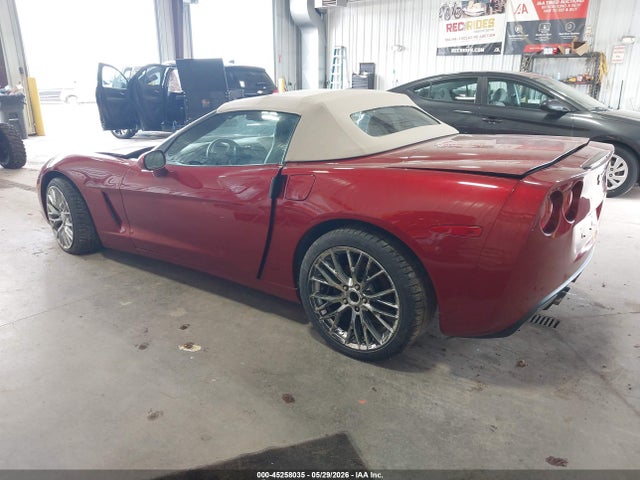 45258035 :رقم المزاد ، 1G1YG3DW0A5102510 vin ، 2010 Chevrolet Corvette مزاد بيع