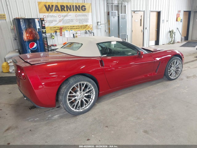 45258035 :رقم المزاد ، 1G1YG3DW0A5102510 vin ، 2010 Chevrolet Corvette مزاد بيع