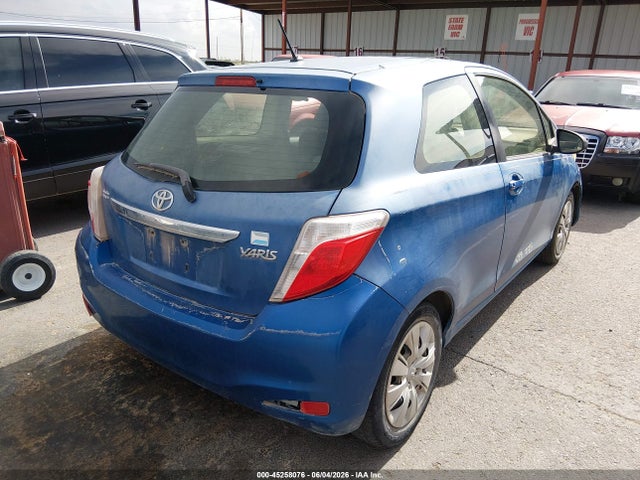 45258076 :رقم المزاد ، JTDJTUD34CD539872 vin ، 2012 Toyota Yaris L مزاد بيع