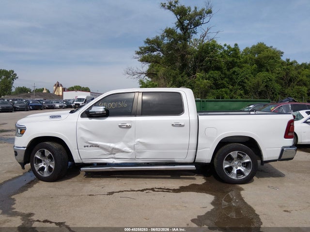 2022 Ram 1500 Laramie  4x4 5'7 Box მანქანა იყიდება აუქციონზე, vin: 1C6SRFJTXNN257680, აუქციონის ნომერი: 45258283