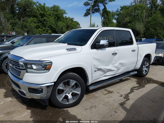 2022 Ram 1500 Laramie  4x4 5'7 Box მანქანა იყიდება აუქციონზე, vin: 1C6SRFJTXNN257680, აუქციონის ნომერი: 45258283