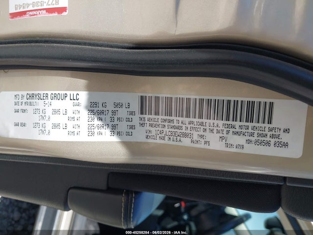 Aukcja sprzedaży 2014 Jeep Cherokee Latitude, vin: 1C4PJLCB3EW288031, numer aukcji: 45258284