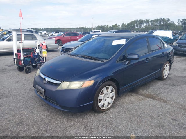 45258294 :رقم المزاد ، 1HGFA165X7L066615 vin ، 2007 Honda Civic Lx مزاد بيع