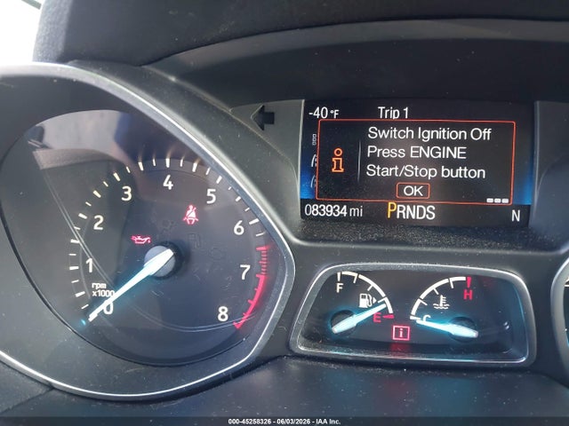 Продаж на аукціоні авто 2017 Ford Escape Titanium, vin: 1FMCU0JD4HUE84886, номер лоту: 45258326