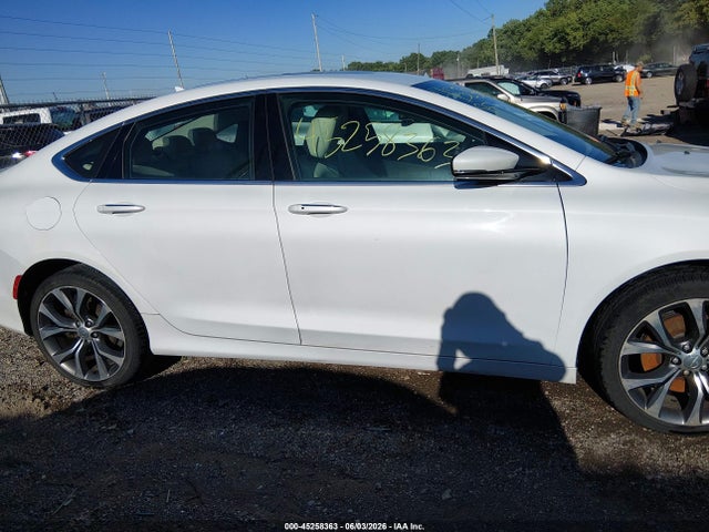 2015 Chrysler 200 C მანქანა იყიდება აუქციონზე, vin: 1C3CCCCB6FN640958, აუქციონის ნომერი: 45258363